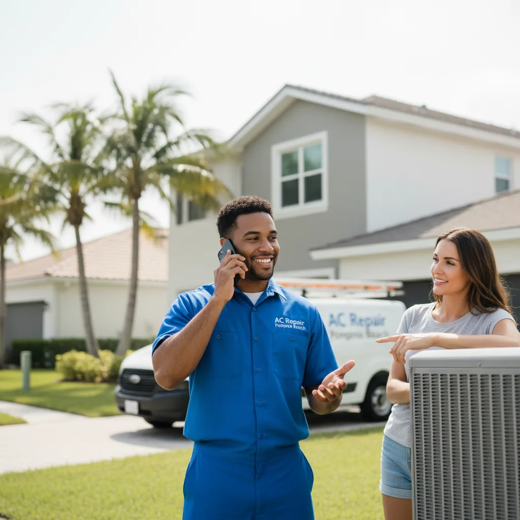 AC Repair Pompano Beach customer support in Auberry